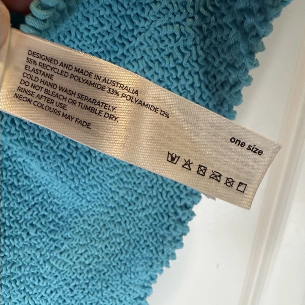 bond-eye Light Blue One Piece Swimsuit - Picture 8 of 8